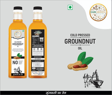 Raw Peanuts/Groundnut Oil (1 Litre)